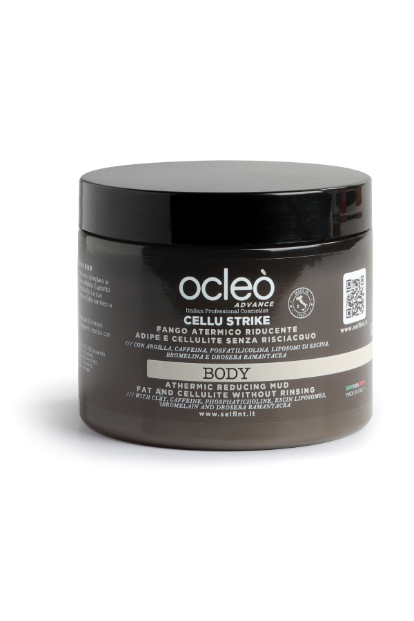 Fango Atermico Riducente Adipe Cellulite senza risciacquo Cellu Strike 500 ml