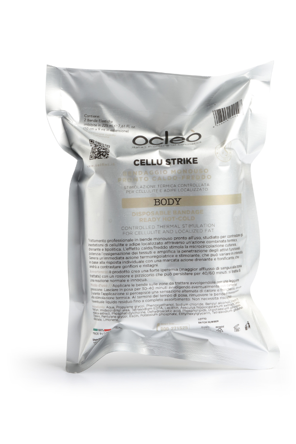 Bendaggio Pronto Caldo-Freddo Cellu Strike - 2 Bende 10 cm. X 9 mt.  225 ml